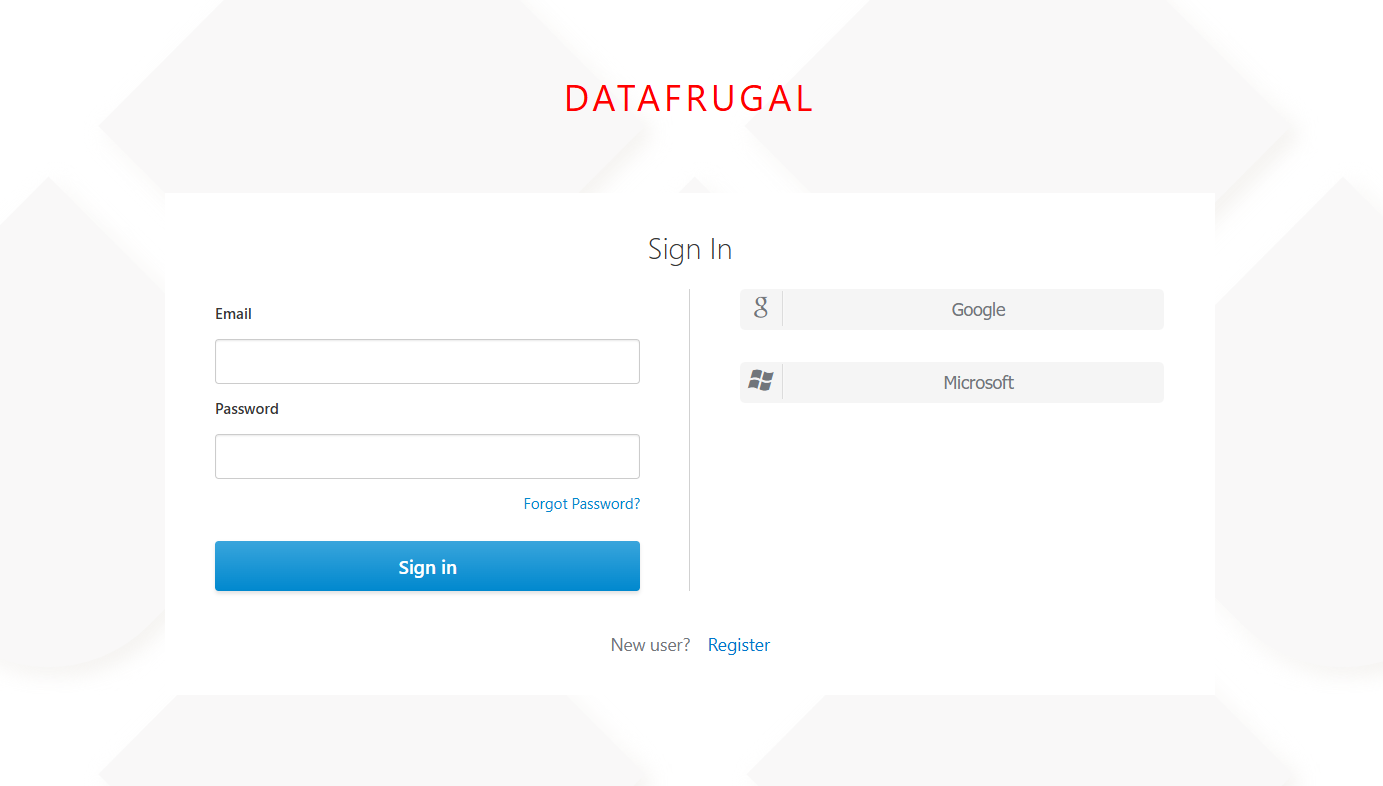 Signup UI